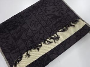 アンティーク　正絹　紬　着尺反物